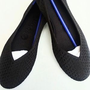 Rothy’s honeycomb 7.5 black shoes